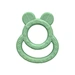double ring natural latex teether toy